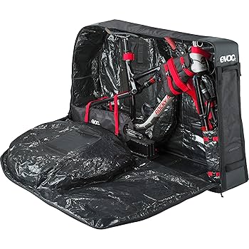 evoc Bike Travel Transport Bag chilli red 280L (100407512